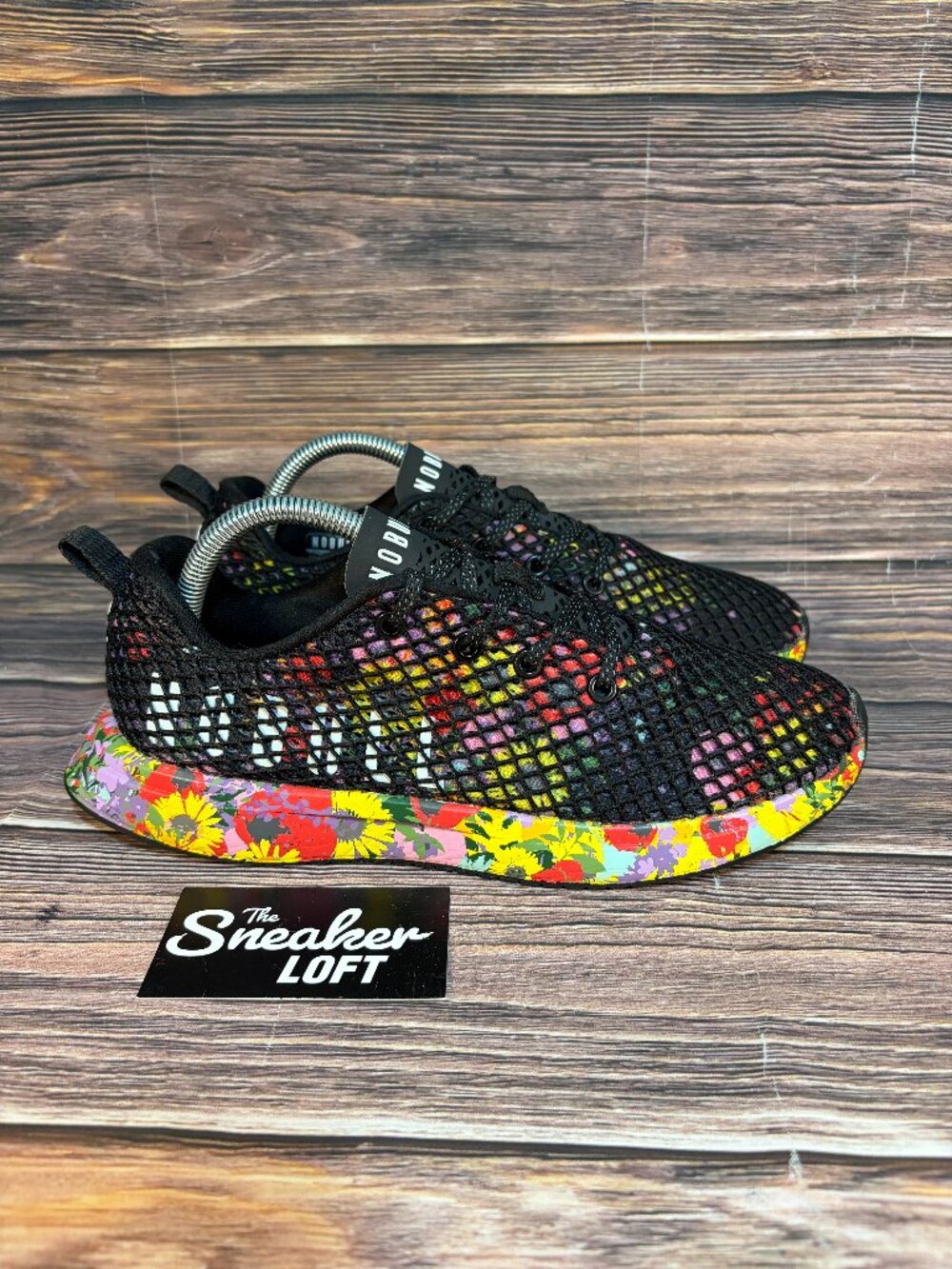 Nobull Women's Trainer Midnight Tropical Athletic Training Shoes Size 9.5